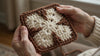 X Motif Two Color Granny Square Crochet Backpack Pattern PDF