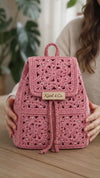 Crochet Laser Granny Square Backpack Pattern | Instant PDF
