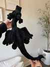 Crochet Dragon PDF Pattern | Morningstar Tail, Feather Tail & Daggertail 2-in-1 Design | Amigurumi Stuffed Dragon Plushie | Cloud Crochet