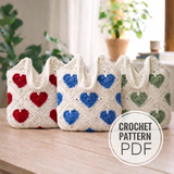 Crochet Granny Bag Pattern | PDF Digital Download