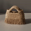 Nylon Fringe Crochet Tote Bag Pattern PDF | Modern Crochet Tote | Handmade Fringe Bag Tutorial | Instant Download