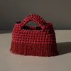 Nylon Fringe Crochet Tote Bag Pattern PDF | Modern Crochet Tote | Handmade Fringe Bag Tutorial | Instant Download