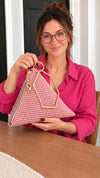 Crochet Pyramid Handbag Bag Pattern Step-by-Step with Image References PDF