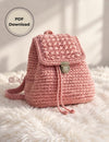 Crochet Backpack Pattern | PDF Digital Download