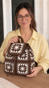 Granny Square Crochet Backpack Pattern PDF – Stylish Handmade Crochet Backpack with Straps