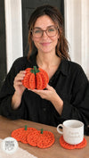 Halloween Crochet Pattern eBook | 6 Spooky Patterns: Witch Hat, Pumpkin Coasters, Ghost Blanket, Cushion, Monster Amigurumi & Backpack