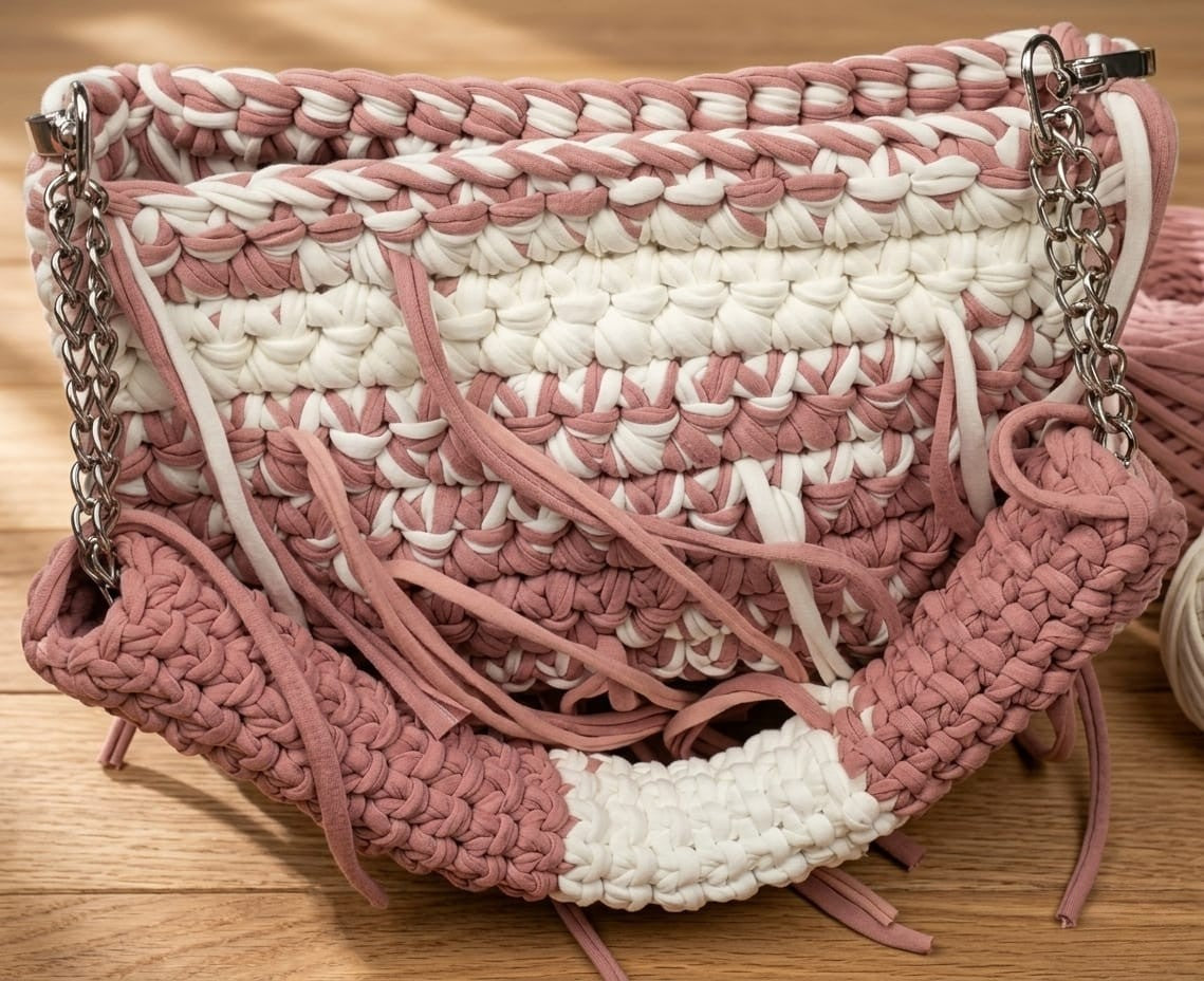 Crochet Fringe Bag Pattern | Instant Download PDF