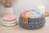 Crochet Face Scrubbies with Basket Pattern | PDF Digital Download