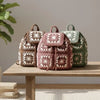 Granny Square Crochet Backpack Pattern PDF – Stylish Handmade Crochet Backpack with Straps