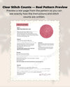 Crochet Rose Backpack Pattern Step-by-Step with Image References