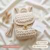 Marshmallow Backpack Crochet Pattern Step-by-Step with Image References PDF