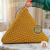 Crochet Pyramid Handbag Bag Pattern Step-by-Step with Image References PDF