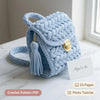 Marshmallow Backpack Crochet Pattern Step-by-Step with Image References PDF