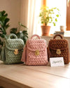 Marshmallow Backpack Crochet Pattern Step-by-Step with Image References PDF