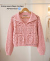 Crochet Granny Square Cardigan Pattern PDF | Zipper Hoodie Sweater Jacket Crochet Pattern for Women | Instant Download