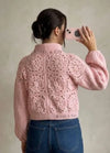 Crochet Granny Square Cardigan Pattern PDF | Zipper Hoodie Sweater Jacket Crochet Pattern for Women | Instant Download