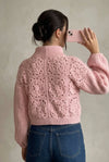 Crochet Granny Square Cardigan Pattern PDF | Zipper Hoodie Sweater Jacket Crochet Pattern for Women | Instant Download