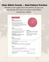 Crochet Rose Backpack Pattern Step-by-Step with Image References