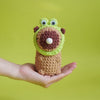 Crochet Capybara Blow Bubble Pattern, Amigurumi Capybara Plushie, Crochet Squishy Toy (PDF & Video)