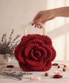Crochet Rose Bag Pattern with Video Tutorial | PDF Digital Download