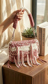 Crochet Fringe Bag Pattern | Instant Download PDF