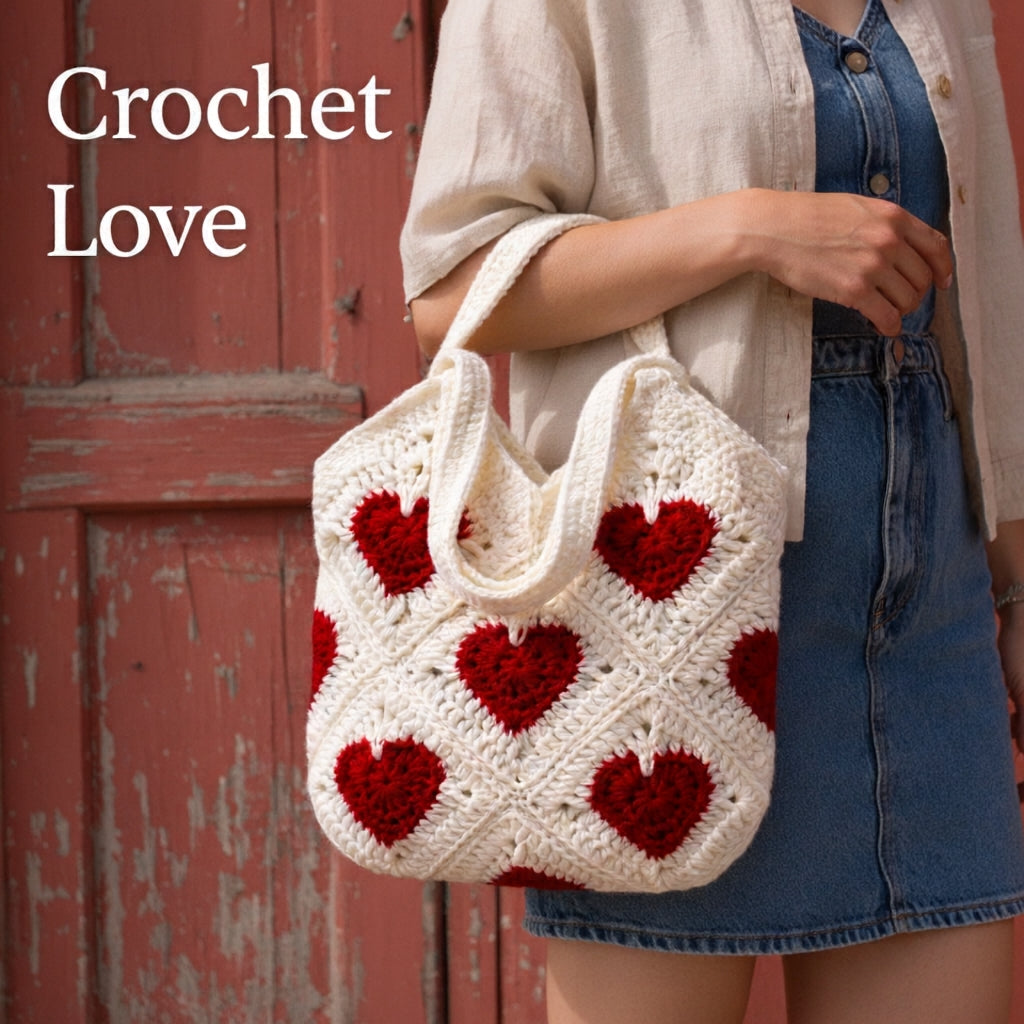Crochet Granny Bag Pattern | PDF Digital Download