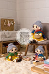 Crochet Granny/Grandma Pin Cushion Doll with Basket, Digital PDF Pattern