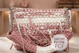 Crochet Fringe Bag Pattern | Instant Download PDF