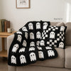 Ghost Granny Square Crochet Pattern Halloween Crochet Blanket Easy Crochet Baby Blanket Afghan PDF Instant Download