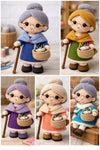 Crochet Granny/Grandma Pin Cushion Doll with Basket, Digital PDF Pattern