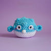 Crochet Blowfish Pattern, Amigurumi Pufferfish Plushie, Crochet Squishy Sea Animal (PDF & Video)