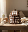 Granny Square Crochet Backpack Pattern PDF – Stylish Handmade Crochet Backpack with Straps