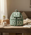 Granny Square Crochet Backpack Pattern PDF – Stylish Handmade Crochet Backpack with Straps