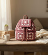 Granny Square Crochet Backpack Pattern PDF – Stylish Handmade Crochet Backpack with Straps