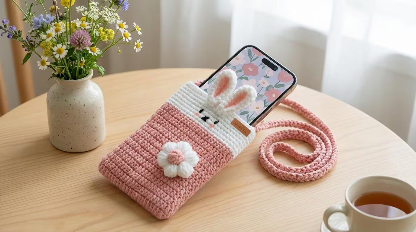 Crochet Phone Bag/Pouch Pattern PDF