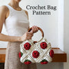3D Granny Square Crochet Bag Pattern PDF | Handmade Crochet Handbag | Floral Granny Square Purse | Instant Download