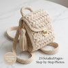Marshmallow Backpack Crochet Pattern Step-by-Step with Image References PDF