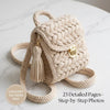 Marshmallow Backpack Crochet Pattern Step-by-Step with Image References PDF