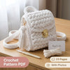Marshmallow Backpack Crochet Pattern Step-by-Step with Image References PDF