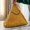 Crochet Pyramid Handbag Bag Pattern Step-by-Step with Image References PDF