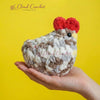 Crochet Squeezy Chicken Pattern, Squishy Stress Ball Amigurumi, Fidget Toy Pattern, Digital PDF